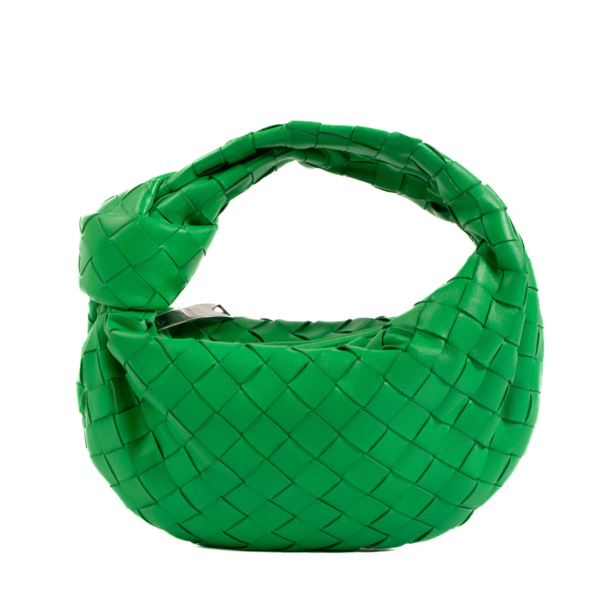 Bottega Veneta Parakeet Mini Jodie Bag for the best price at Labellov secondhand luxury in Antwerp. We buy and sell your preloved and new designer bags for the best price.