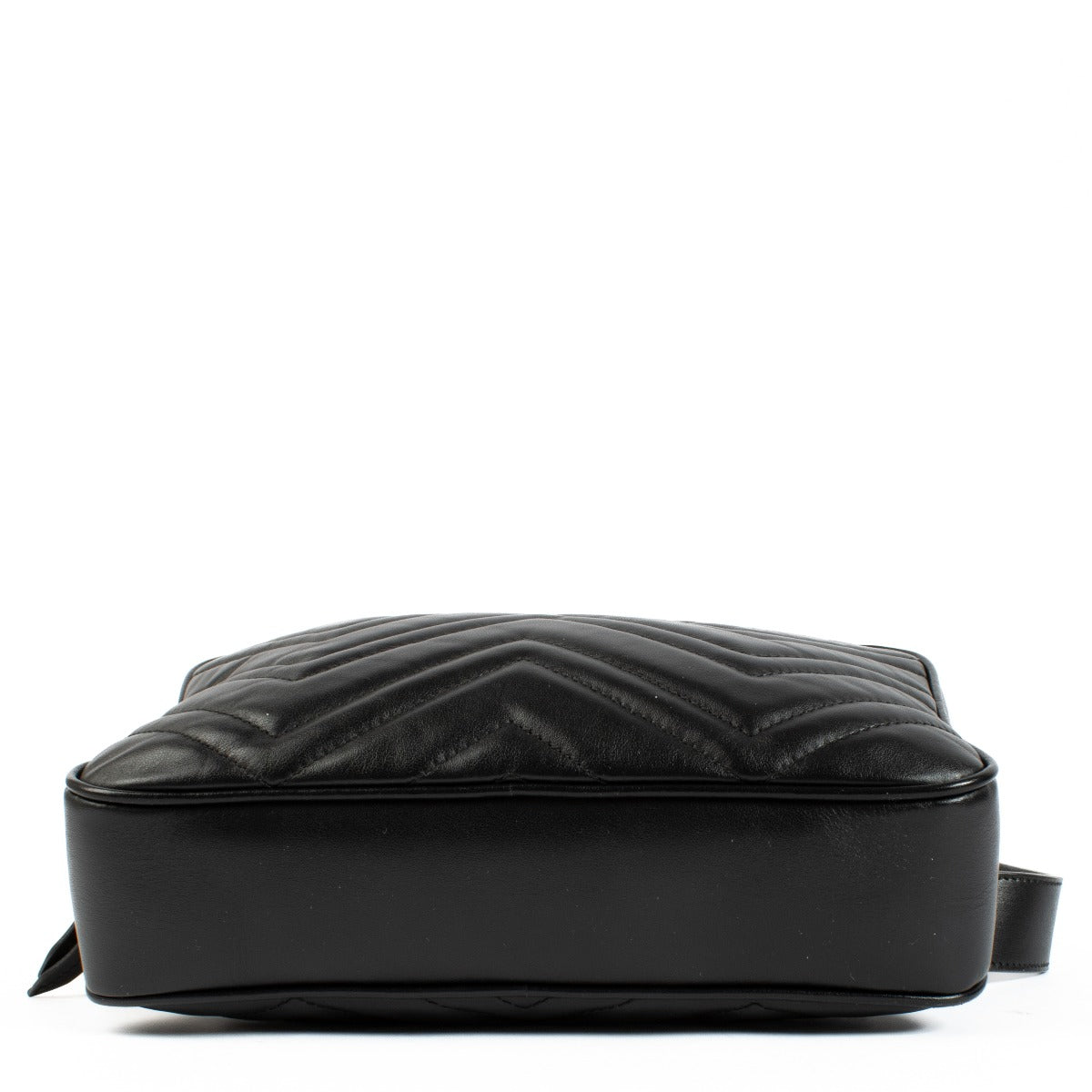 Gucci Black GG Marmont Belt Bag