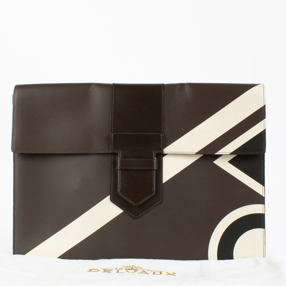 Shop 100% authentic second hand Delvaux Ebene Box Calf Ethiopia Presse A4 on Labellov.com
