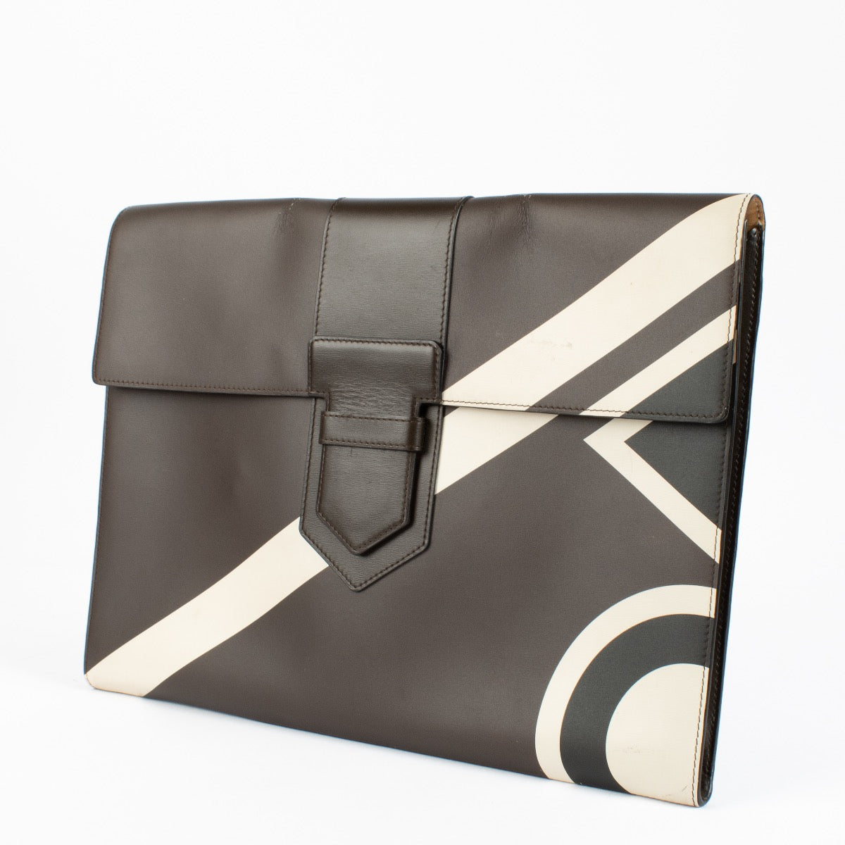 Shop 100% authentic second hand Delvaux Ebene Box Calf Ethiopia Presse A4 on Labellov.com
