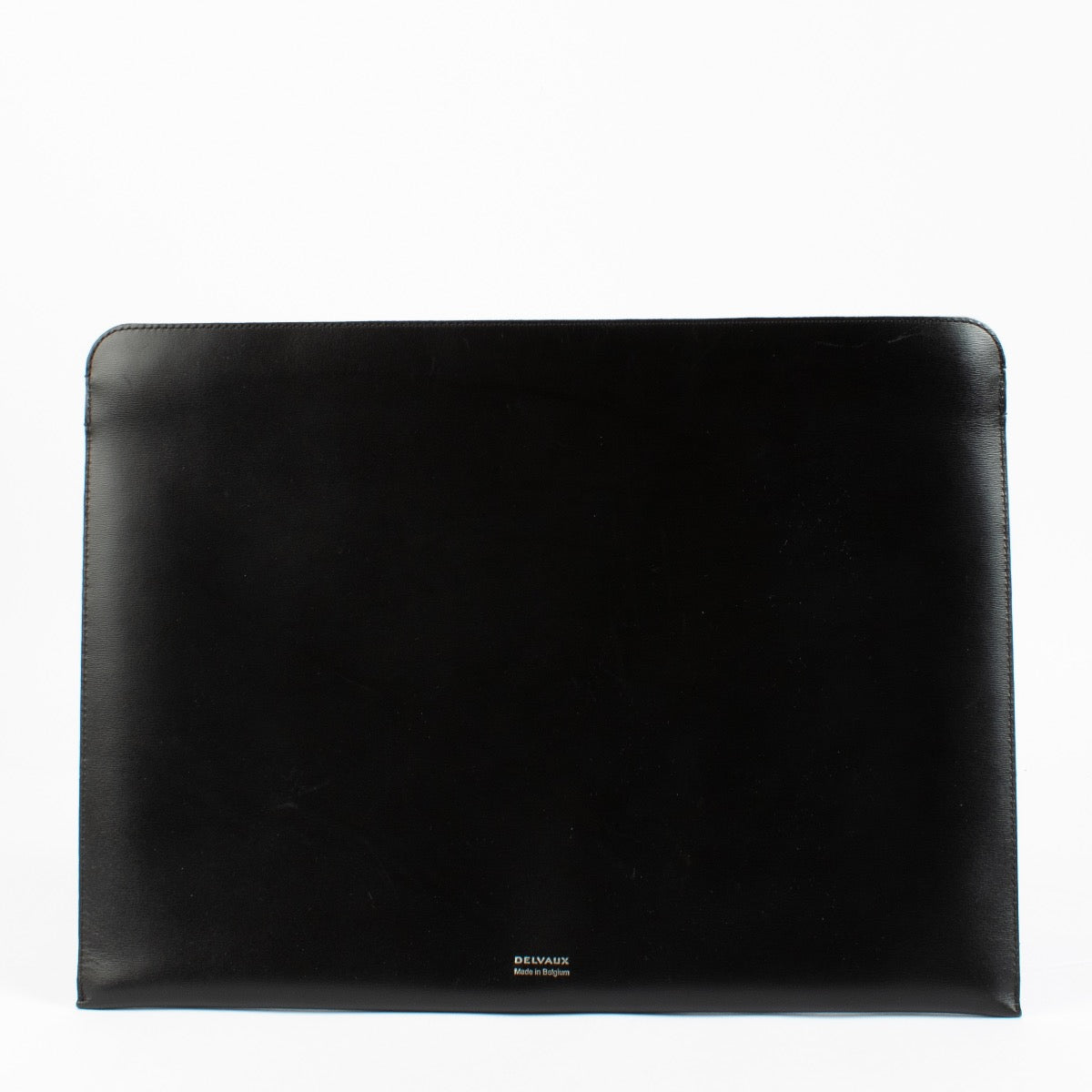 Shop 100% authentic second hand Delvaux Black/Ivory Trompe L'oeil La Corde Sensible Pochette A4 on Labellov.com