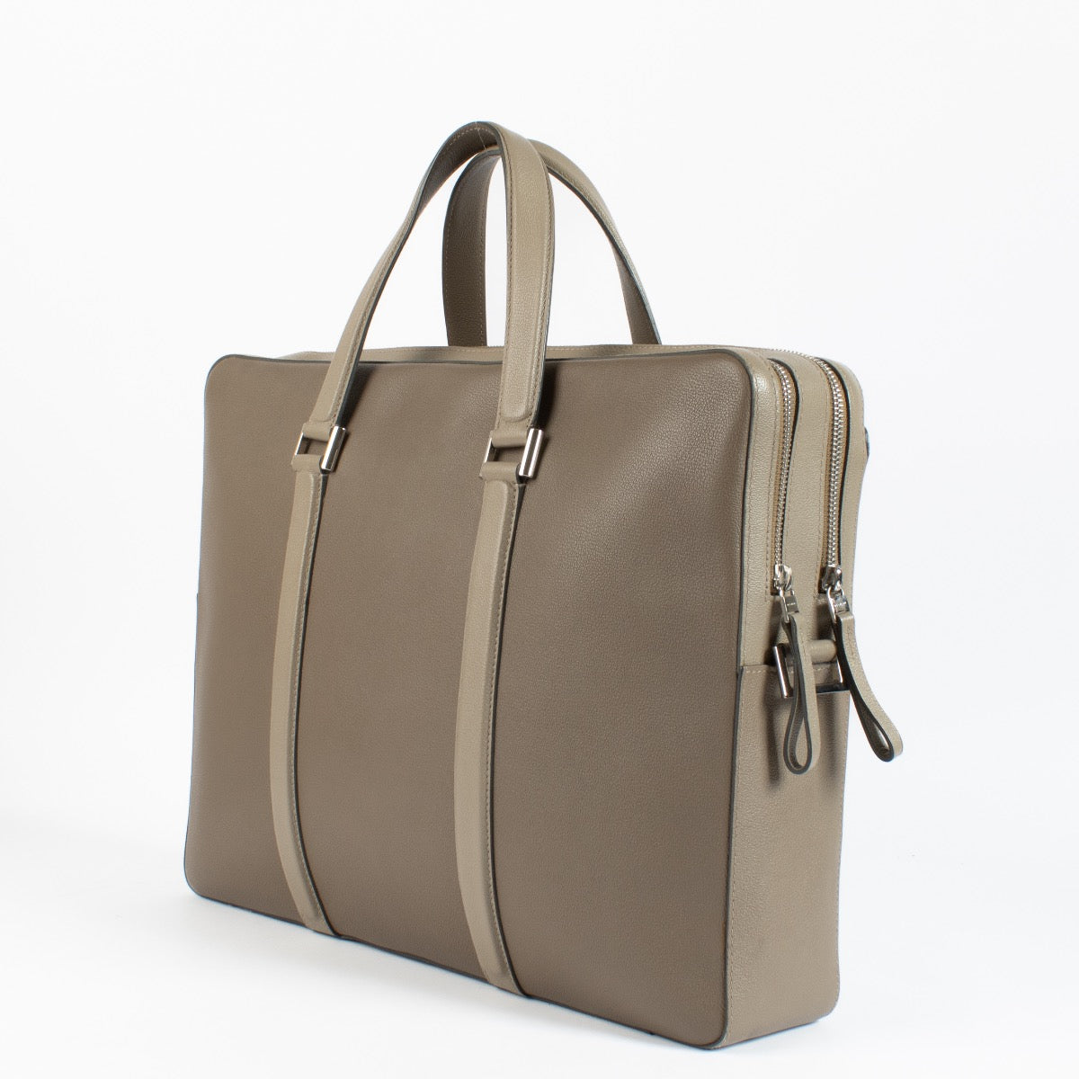 Delvaux Camaieux Tourterelle Rodeo Calf President II Aktetas