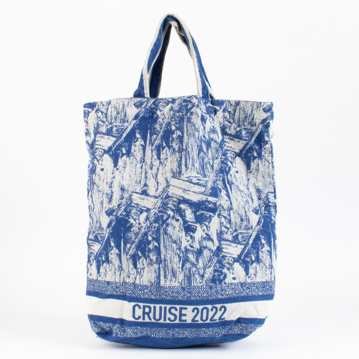 Shop 100% authentic second hand Christian Dior Cruise 2022 Blue Tote Bag on Labellov.com