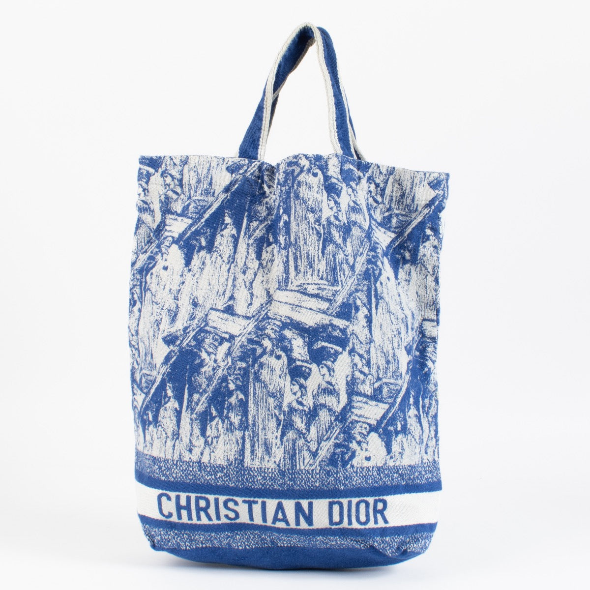 Shop 100% authentic second hand Christian Dior Cruise 2022 Blue Tote Bag on Labellov.com