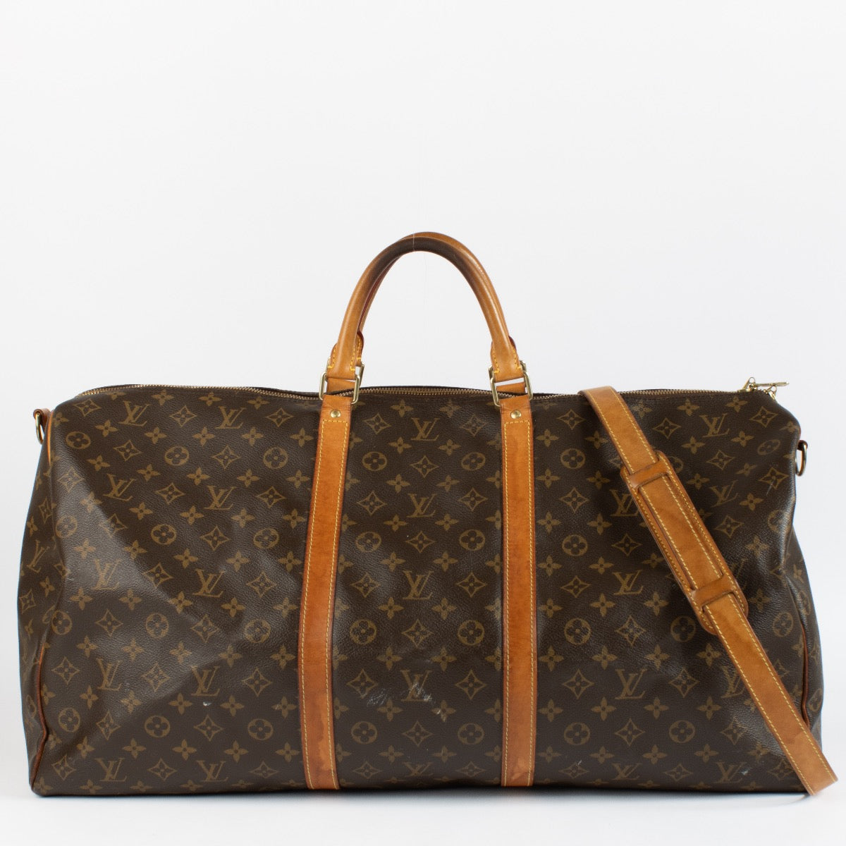Shop 100% authentic second hand Louis Vuitton Monogram Keepall Bandouliere 60 on Labellov.com