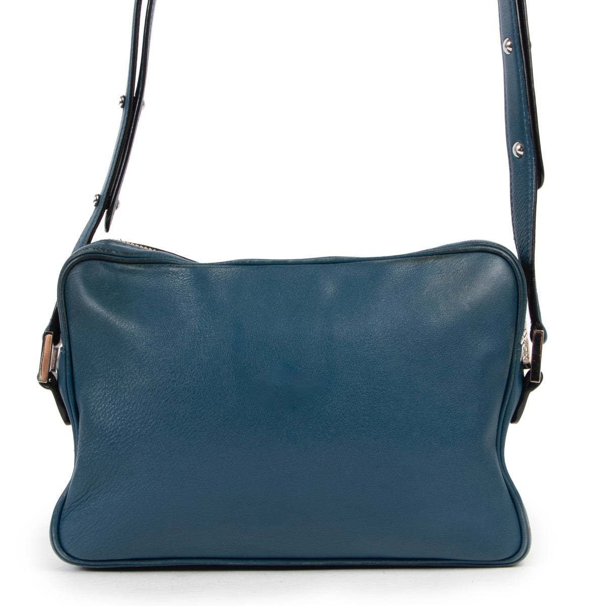 Delvaux Petrol Louise Crossbody Bag