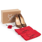 Christian Louboutin Fififa 100 Pony Jaguar Pumps - size 36.5