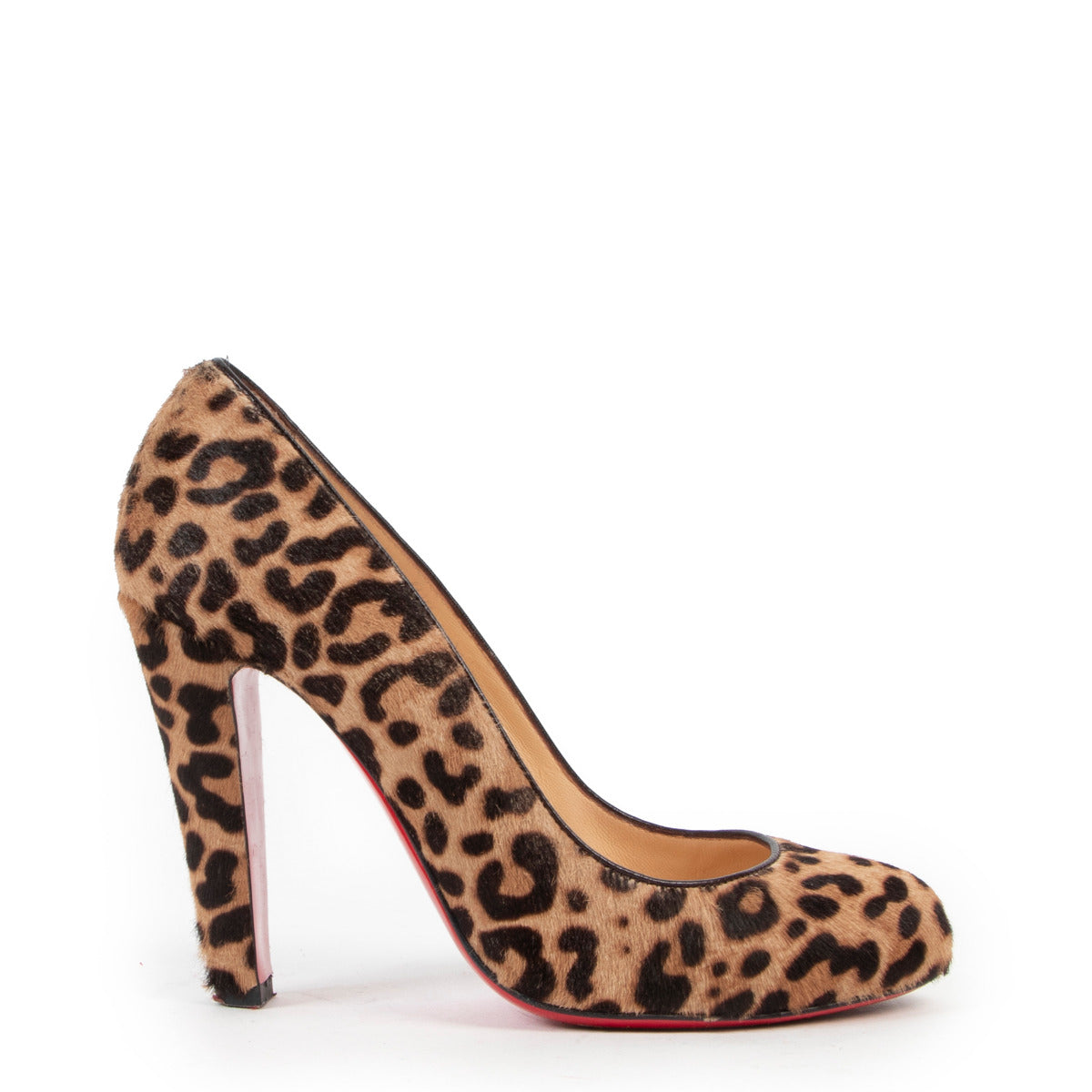 Christian Louboutin Fififa 100 Pony Jaguar Pumps - size 36.5