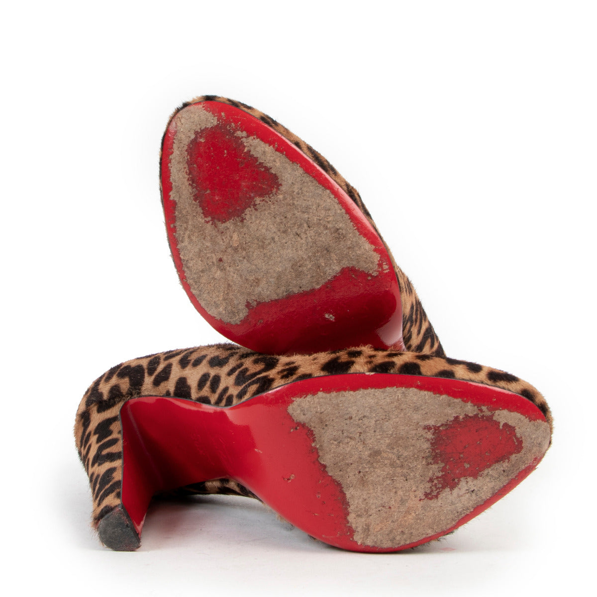 Escarpins Christian Louboutin Fififa 100 Pony Jaguar - taille 36.5