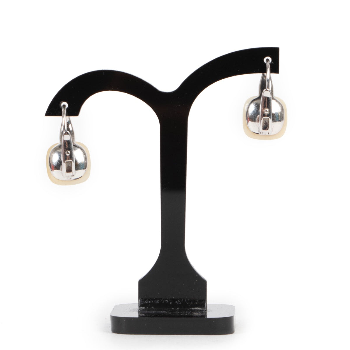 Pomellato Wit Andulariet & Diamant "Capri" Druppeloorbellen