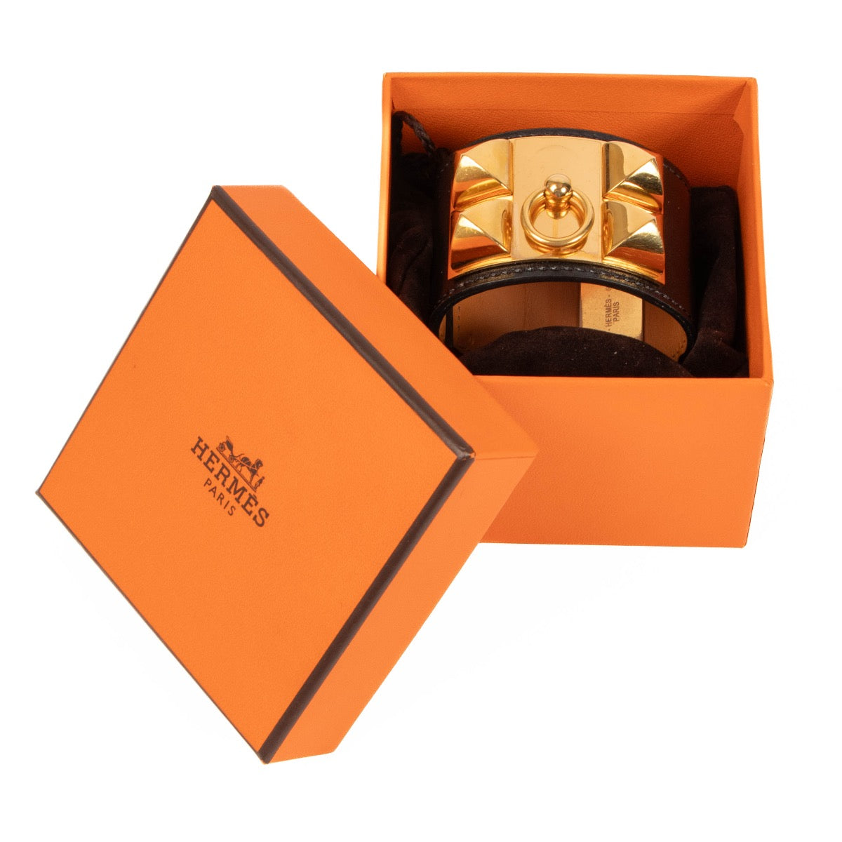 Shop 100% authentic second-hand Hermès Collier De Chien Bracelet on Labellov.com