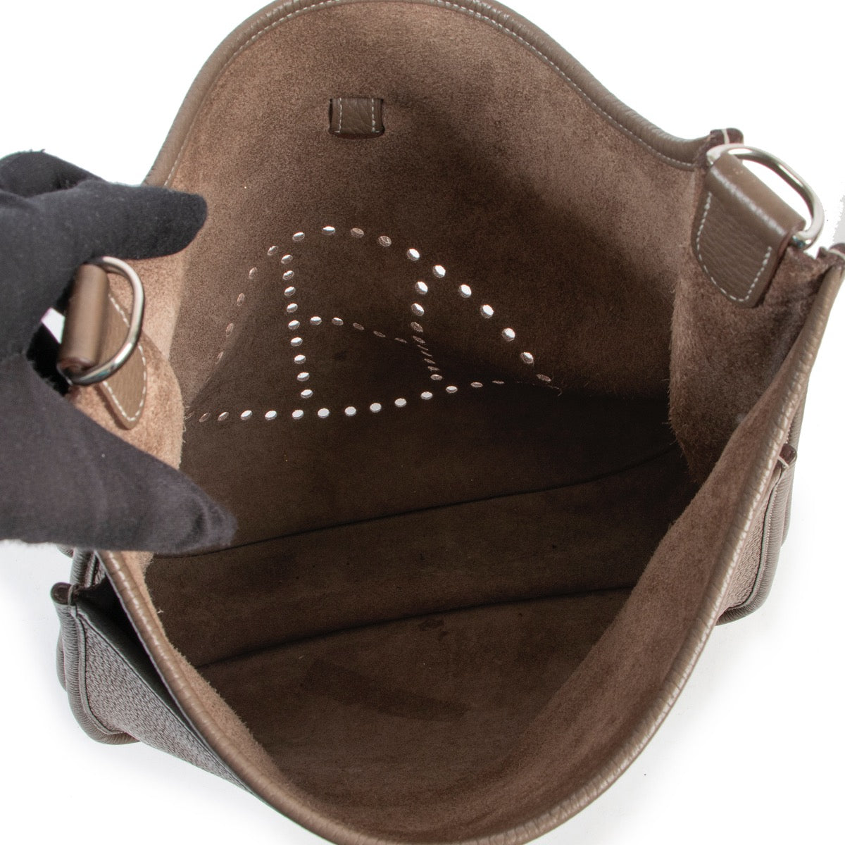 Hermès Evelyne III 33 Taurillon Clemence Etoupe PHW