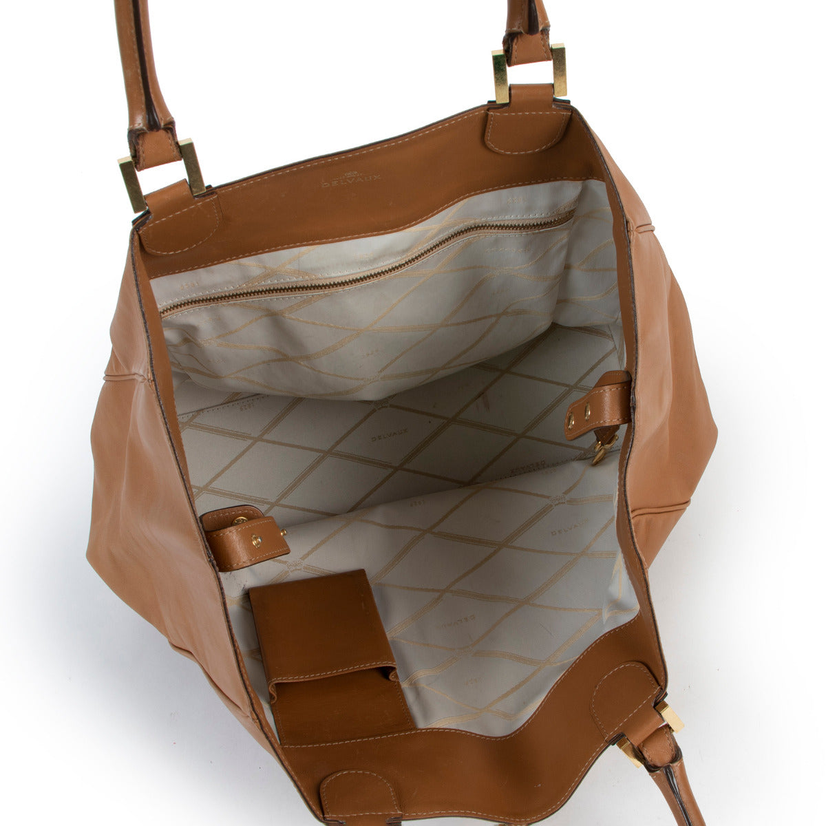 Delvaux Vegetal Louise Satchel Shoulder Bag