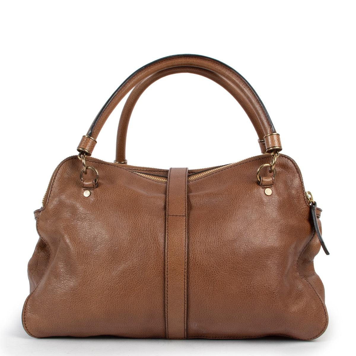 Shop safe online at Labellov in Antwerp this 100% authentic second hand Burberry Brown Shoulder Bag