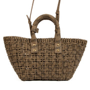 Balenciaga Taupe Bistro, Balenciaga Bistro XS Basket, Balenciaga Basket, Taupe, Designer, Fashion, Balenciaga, Balenciaga handbag, Preloved, Labellov, Antwerp