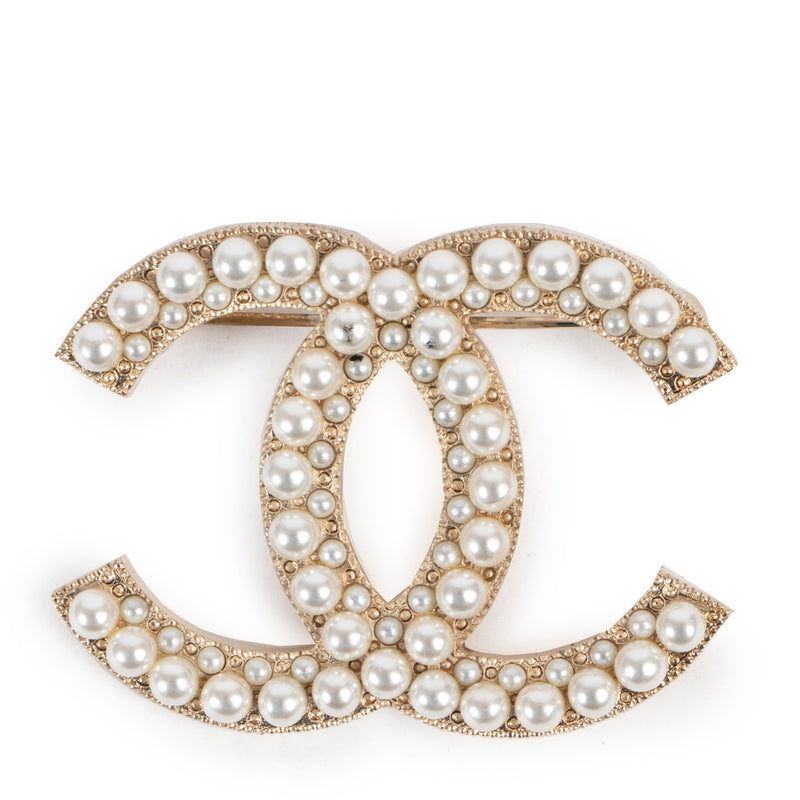 Chanel Pearl Brooch