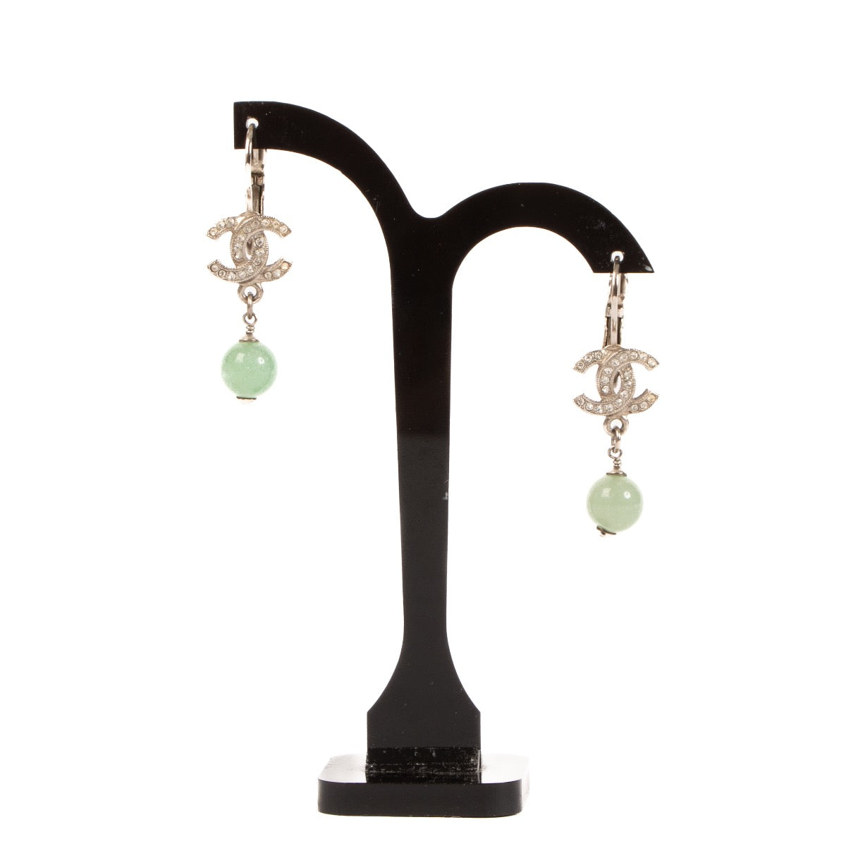 Shop 100% authentic Chanel 155 Silver Earrings on Labellov.com