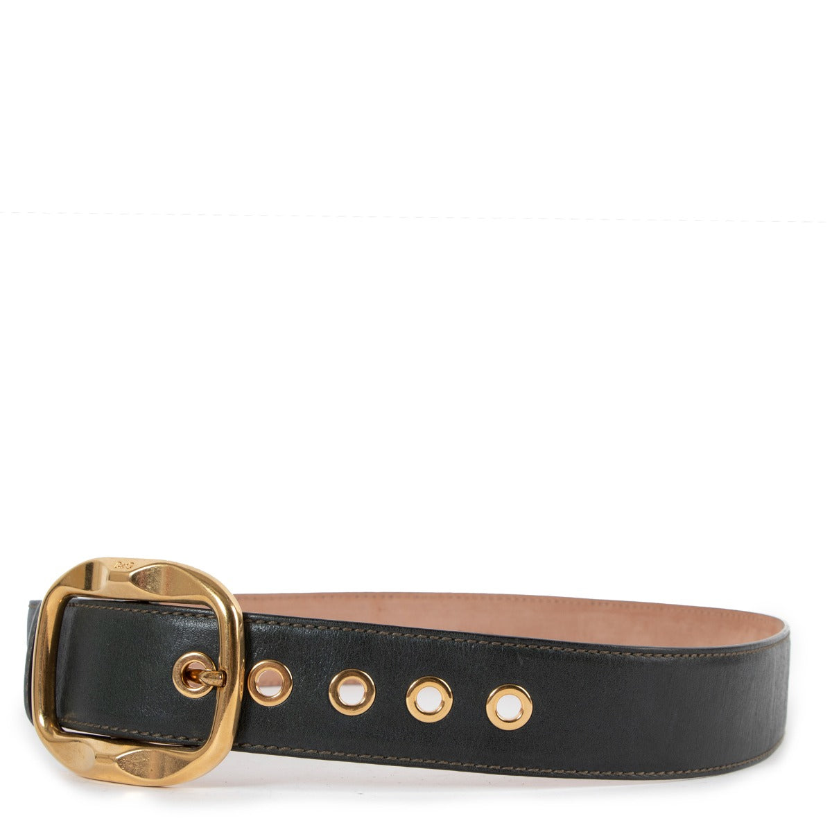 Ceinture en cuir vert D&G - Taille 90