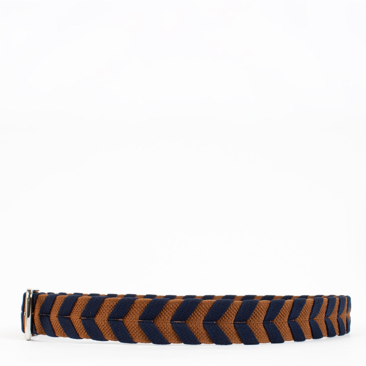 Shop safe online at Labellov in Antwerp, Brussels and Knokke this 100% authentic second hand Hermès Gold/Indigo Romain Bredissage 35 Belt