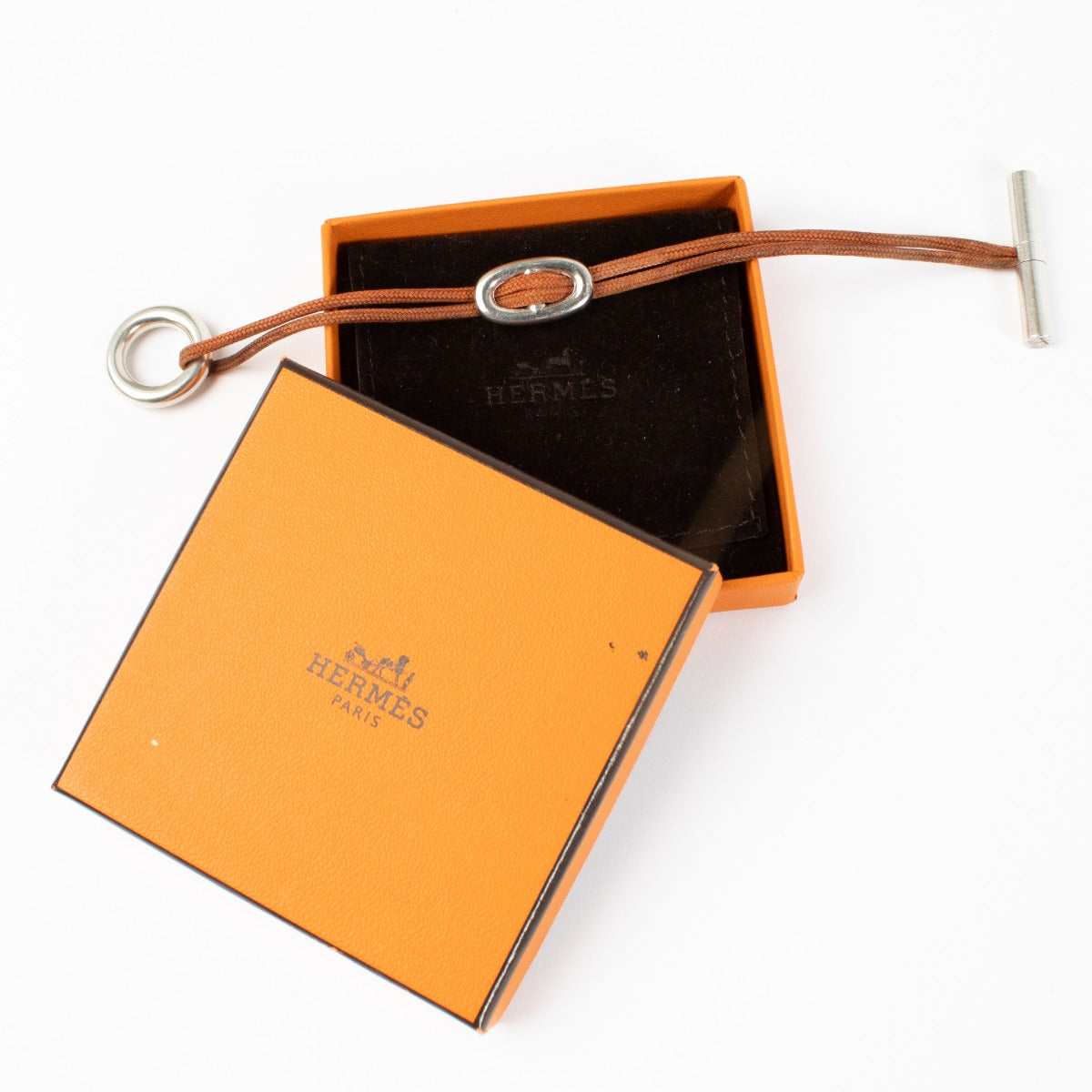 Hermès Sterling Silver Skipper Bracelet