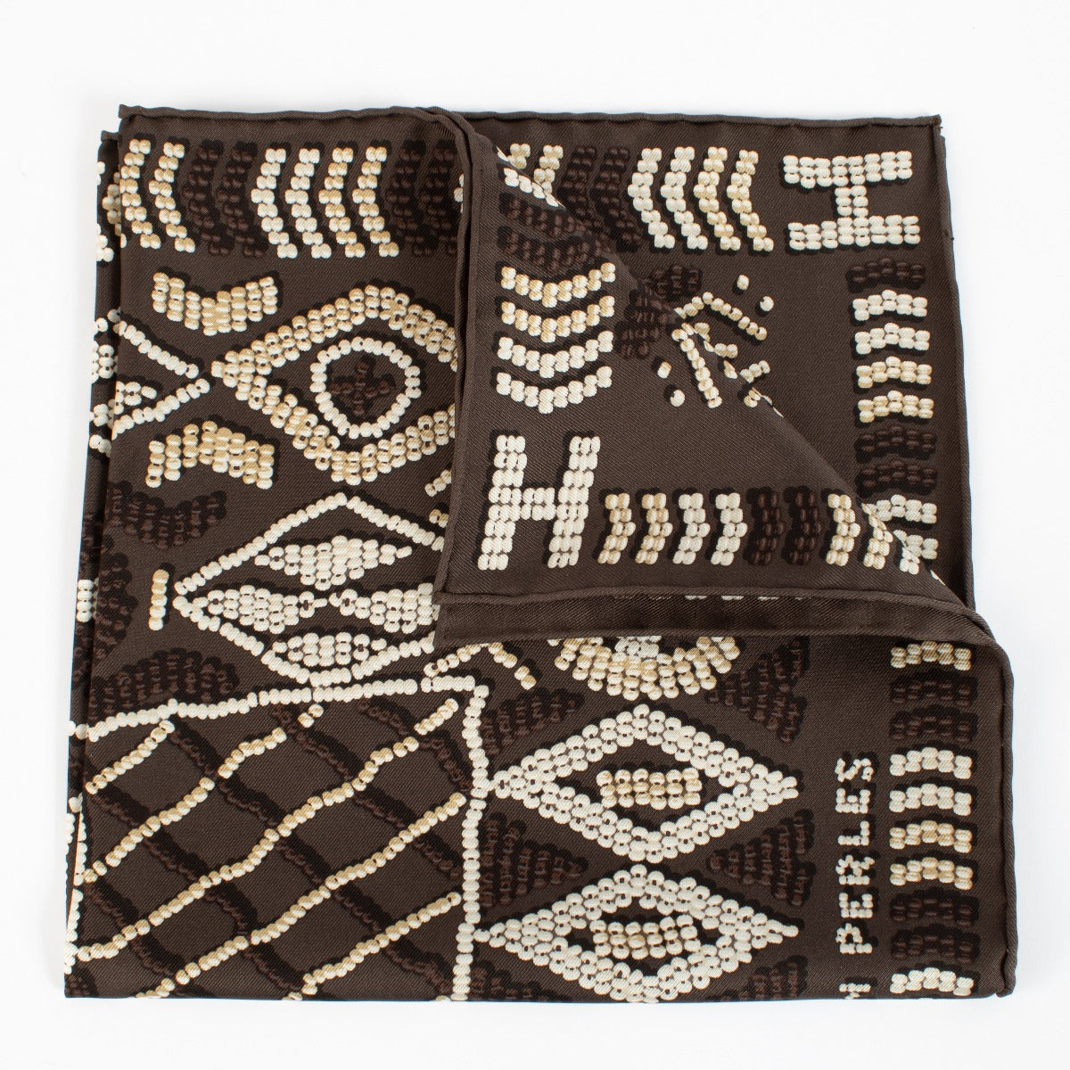 Hermès Kelly En Perle Silk 45 Scarf