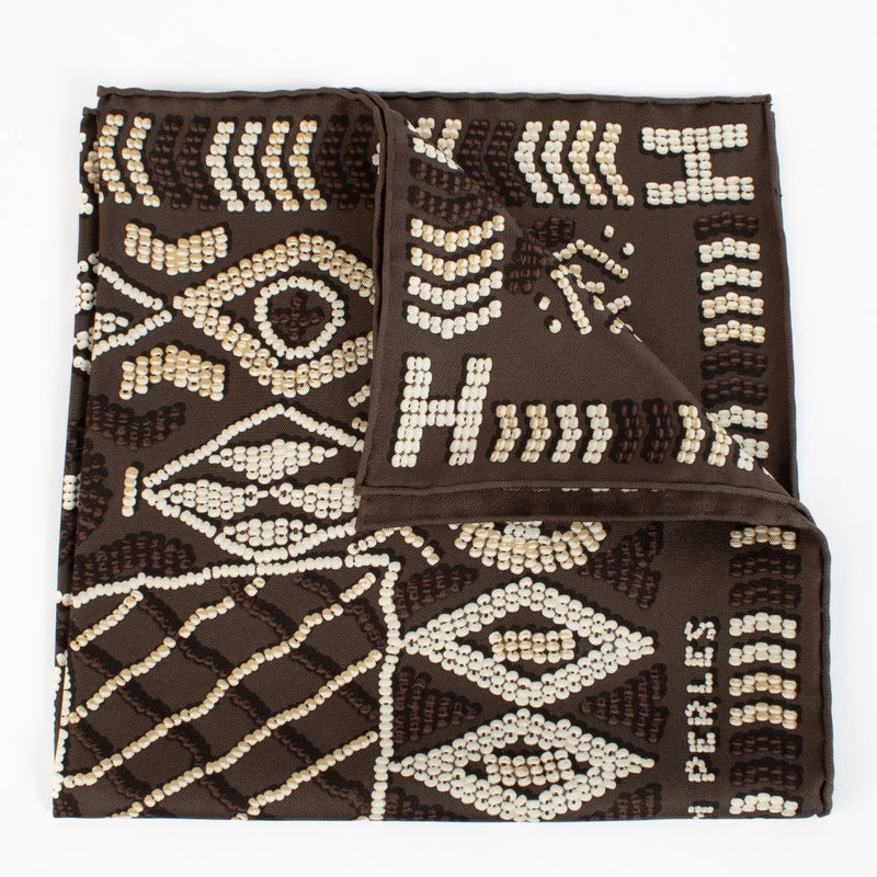Hermès Kelly En Perle Silk 45 Scarf