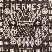 Hermès Kelly En Perle Silk 45 Scarf