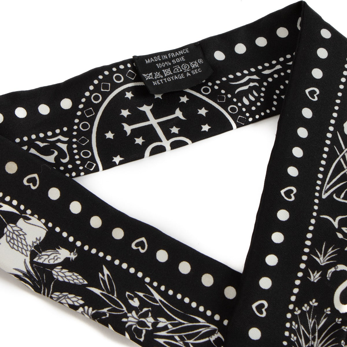 Hermès Black Entre Ciel Et Mer Twilly