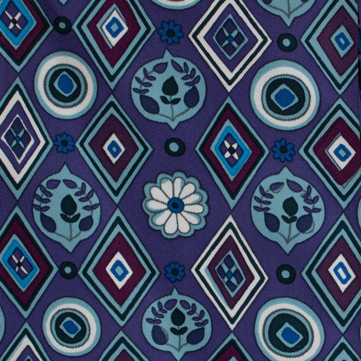 Hermès Blue Silk Muffler Scarf