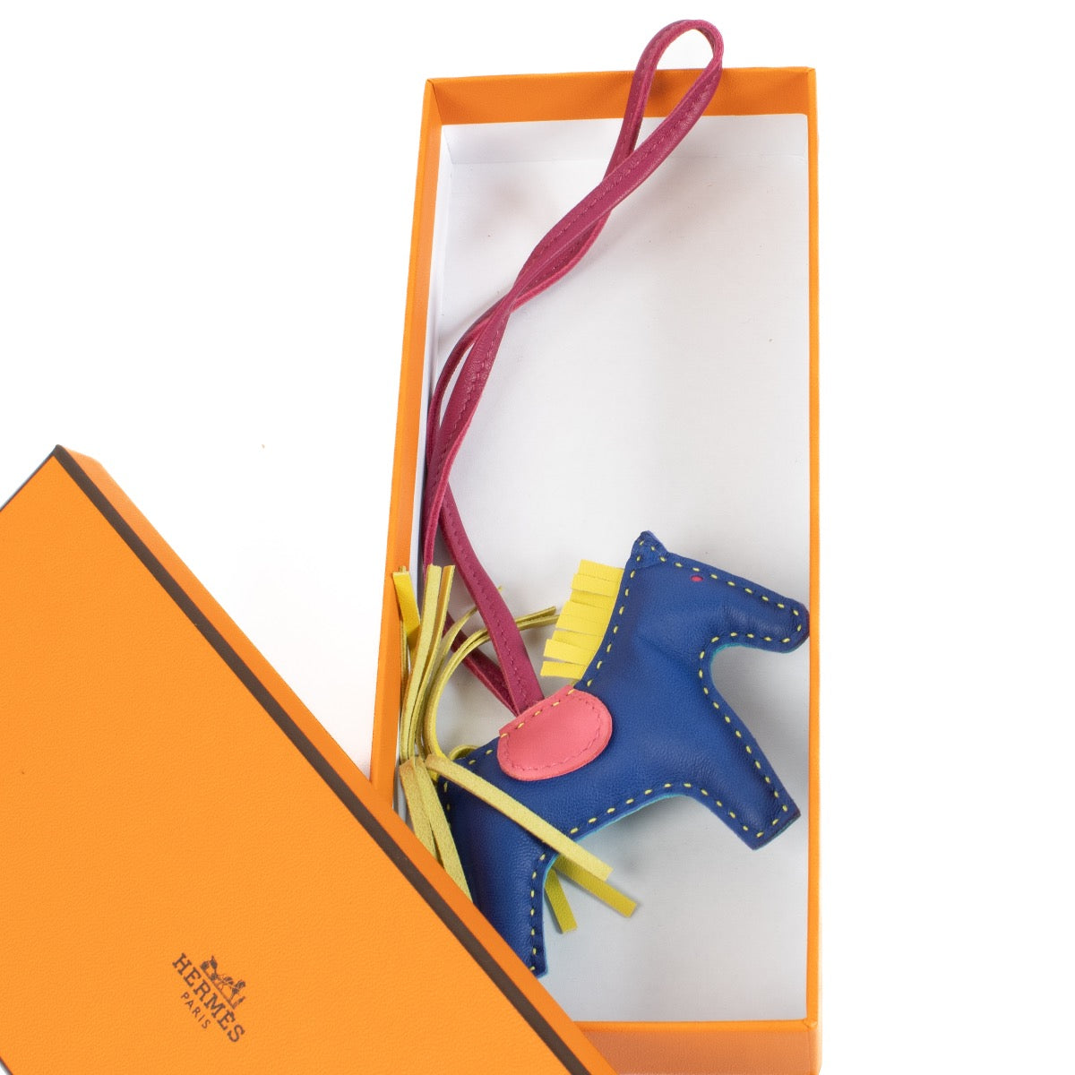 Authentic second hand Hermès Multicolor Rodeo PM Bag Charm on Labellov.com