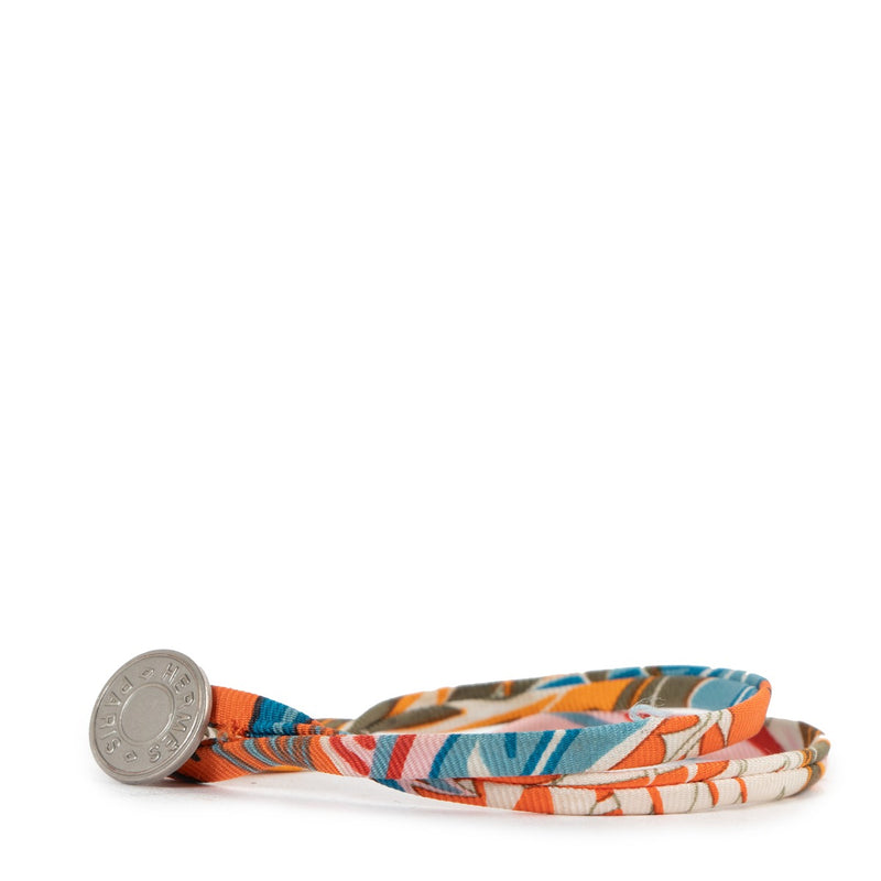 Hermès Petit H Twilly Silk Bracelet