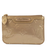 Authentic second hand Louis Vuitton Gold Vernis Key Pouch Wallet on Labellov.com