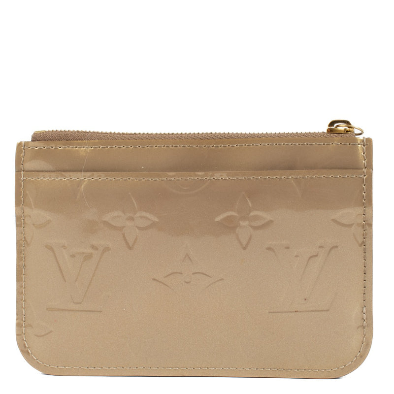 Authentic second hand Louis Vuitton Gold Vernis Key Pouch Wallet on Labellov.com