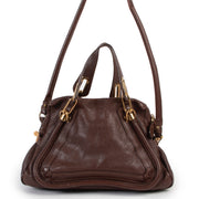 Shop safe online 100% authentic second hand Chloé Burgundy Paraty Shoulder Bag in very good condition at the right price at Labellov in Antwerp.