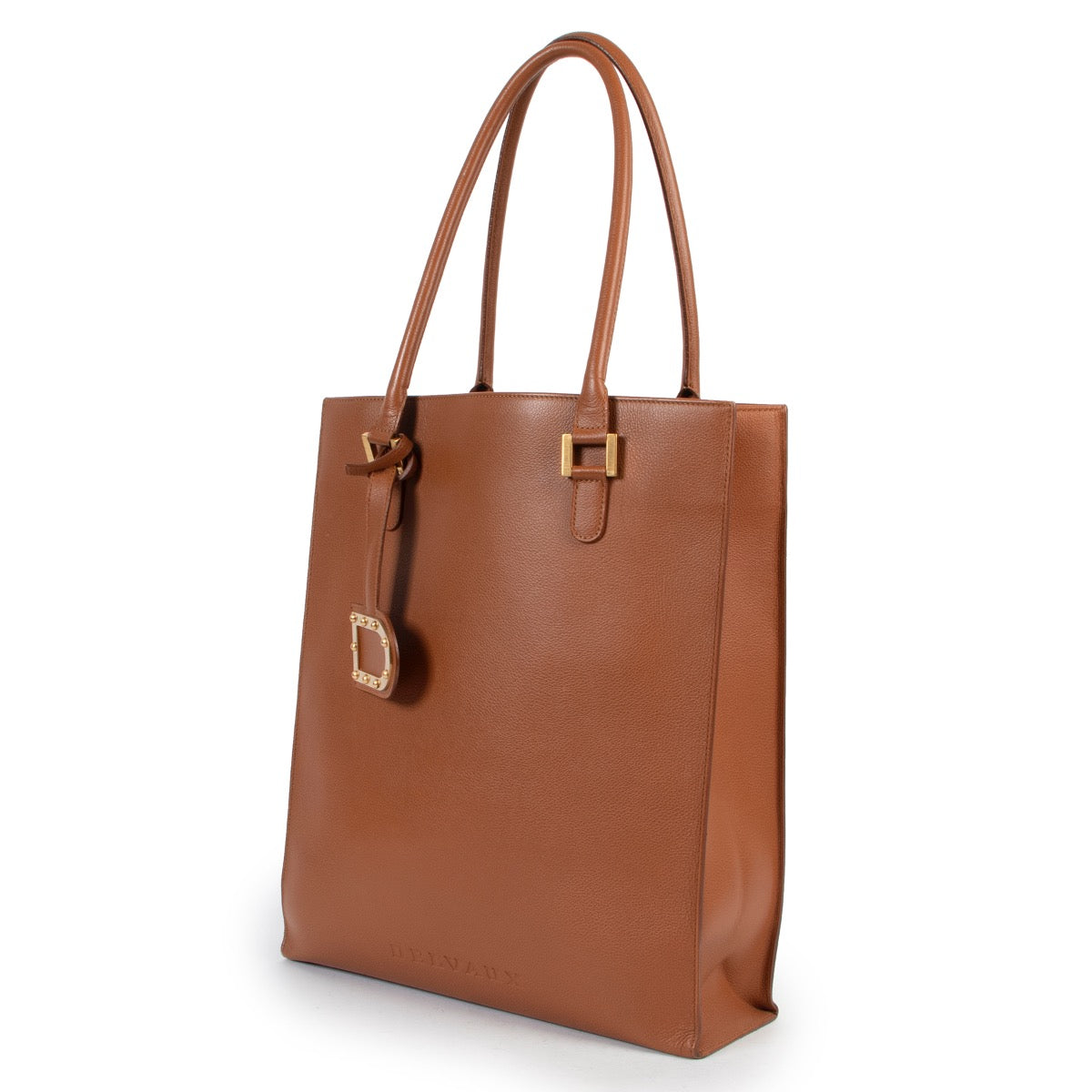Shop safe online at Labellov in Antwerp this 100% authentic second hand Delvaux Cognac Le Jeff Shoulder Bag