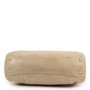 Shop safe online 100% authentic second hand Prada Light Green Leather Shoulder Bag at Labellov in Antwerp.