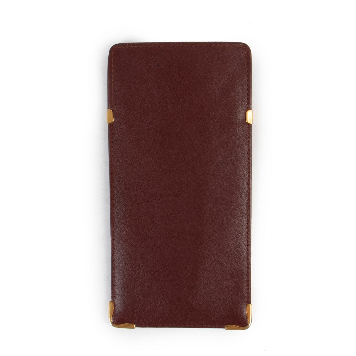 Shop safe online at Labellov in Antwerp 100% authentic second hand Cartier Burgundy Glasses Case