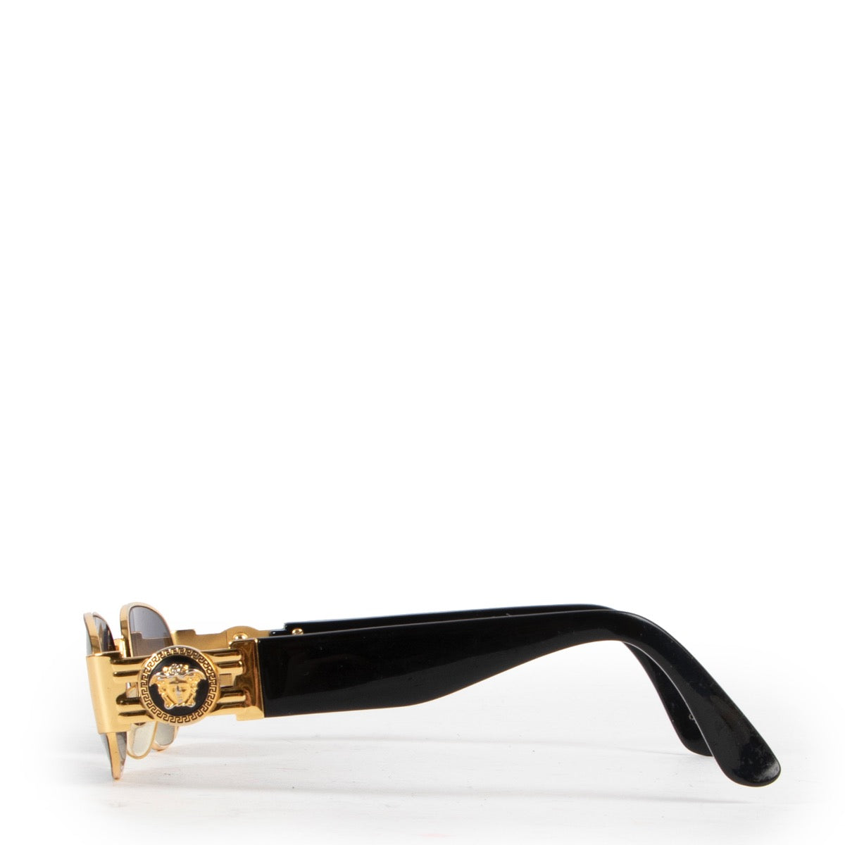 Shop safe online at Labellov in Antwerp these 100% authentic second hand Versace Black Sunglasses