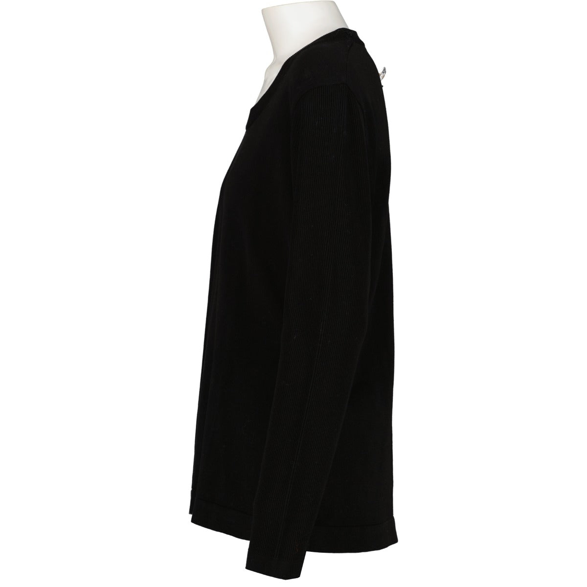 Buy an authentic second hand Chanel Black Long Sleeve Top - Size 46 (FR) in good condition at Labellov