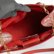 Authentic pre-loved Ferragamo Burgundy Shoulder Bag on Labellov.com