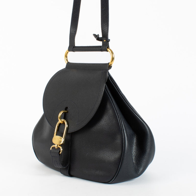 Authentic Preloved Delvaux Marine Jumping Cerceau GM Shoulder Bag on Labellov.com