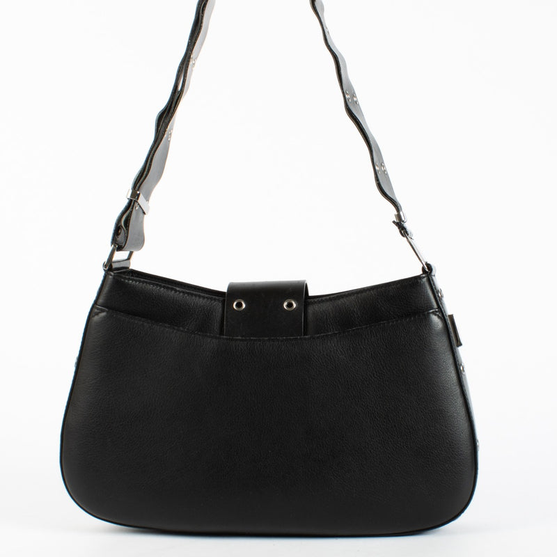 Christian Dior Black Street Chic Columbus Shoulder Bag