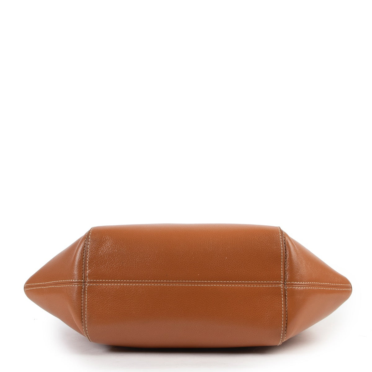 Shop safe online 100% authentic second hand Delvaux Cognac Souhait Shoulder Bag in very good condition.