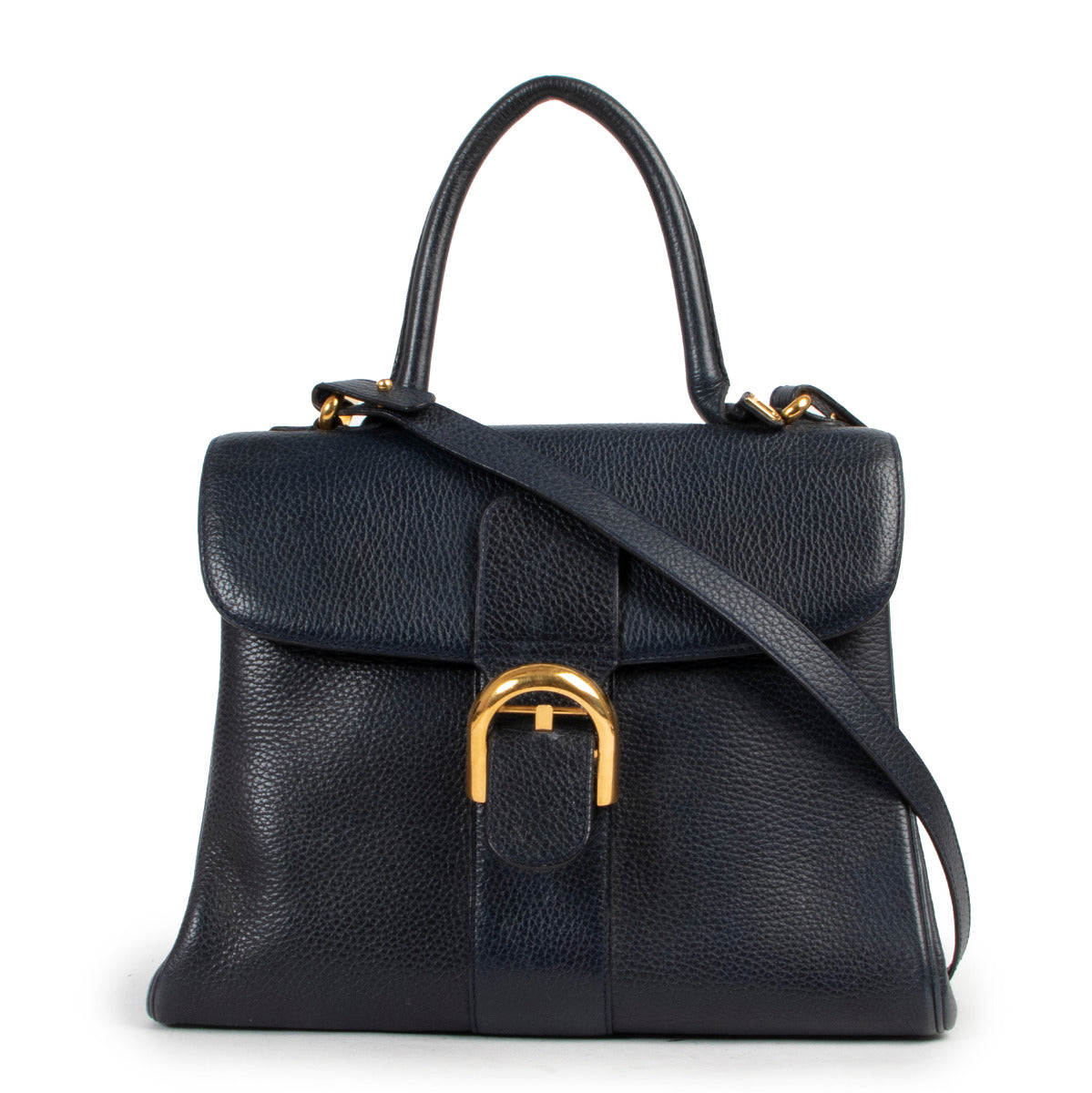 Delvaux Blue Brillant MM + Strap
