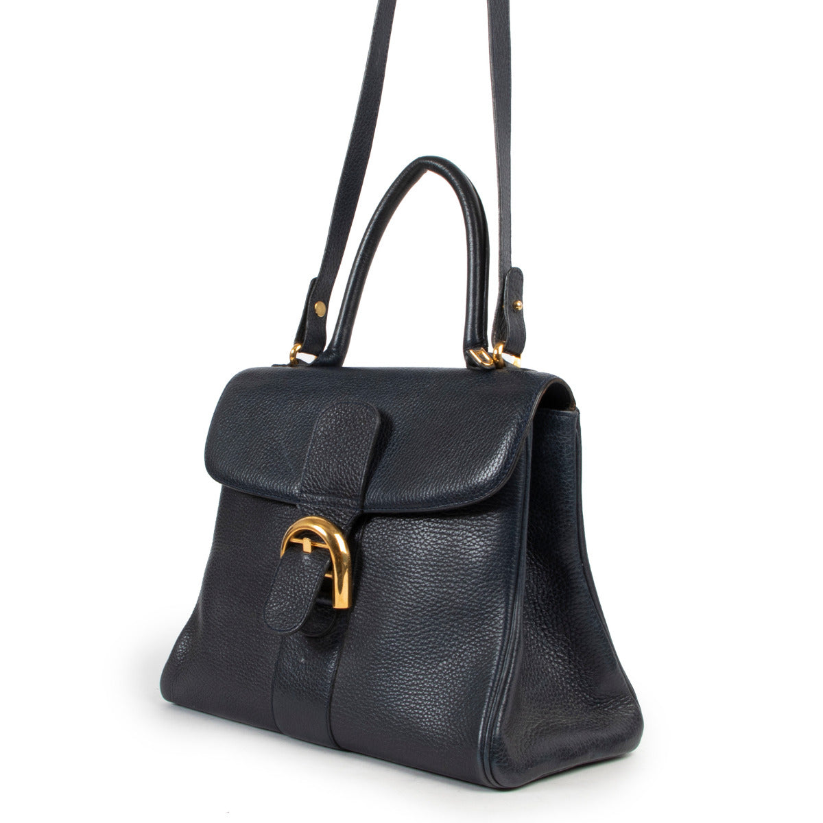 Delvaux Blue Brillant MM + Strap