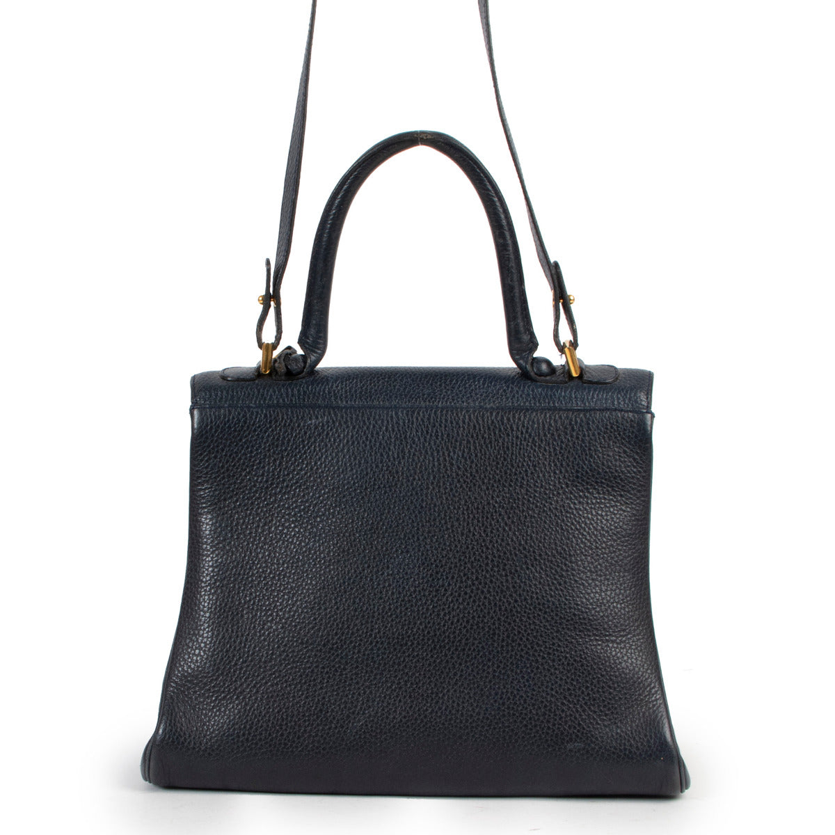 Delvaux Blue Brillant MM + Strap