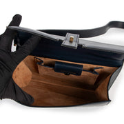 Get this Delvaux Dark Blue Shoulder Bag at Labellov online or in store