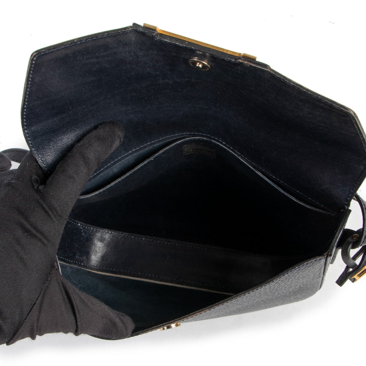 secondhand luxury Delvaux Blue Crossbody