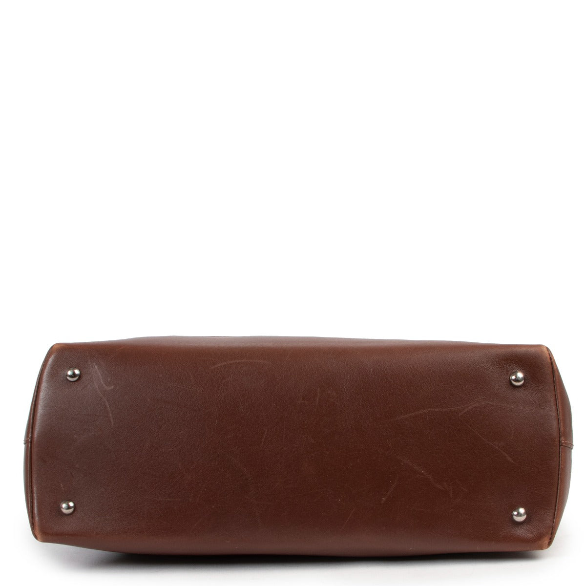 Delvaux Brown Shoulder Bag available at Labellov