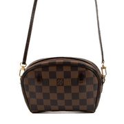 Shop safe online at Labellov in Antwerp, Brussels or Knokke this 100% authentic second hand Louis Vuitton Damier Ebene Pochette Ipanema Crossbody Bag